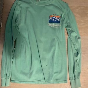 Turquoise Breckenridge longsleev